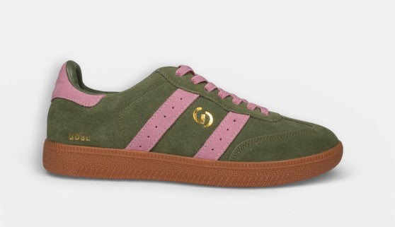 Parallel By Goodsole - Green Sea Pink