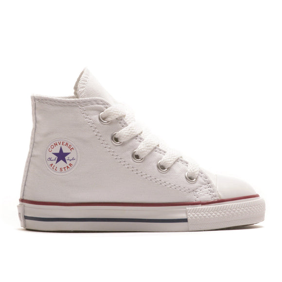 7J253 Chuck Taylor All Star Junior High Top White by Converse