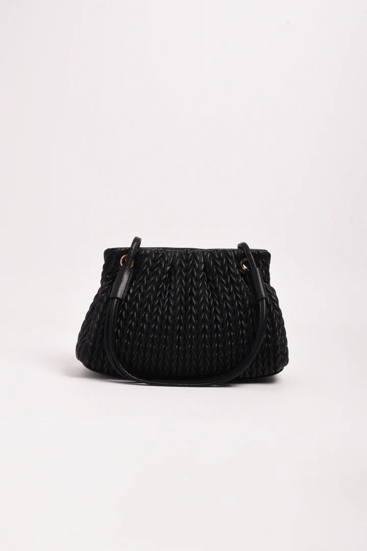Woven Slouch Tote Bag By Adorne