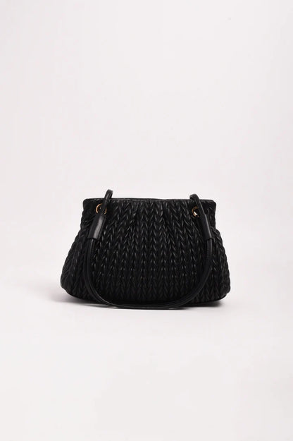 Woven Slouch Tote Bag By Adorne