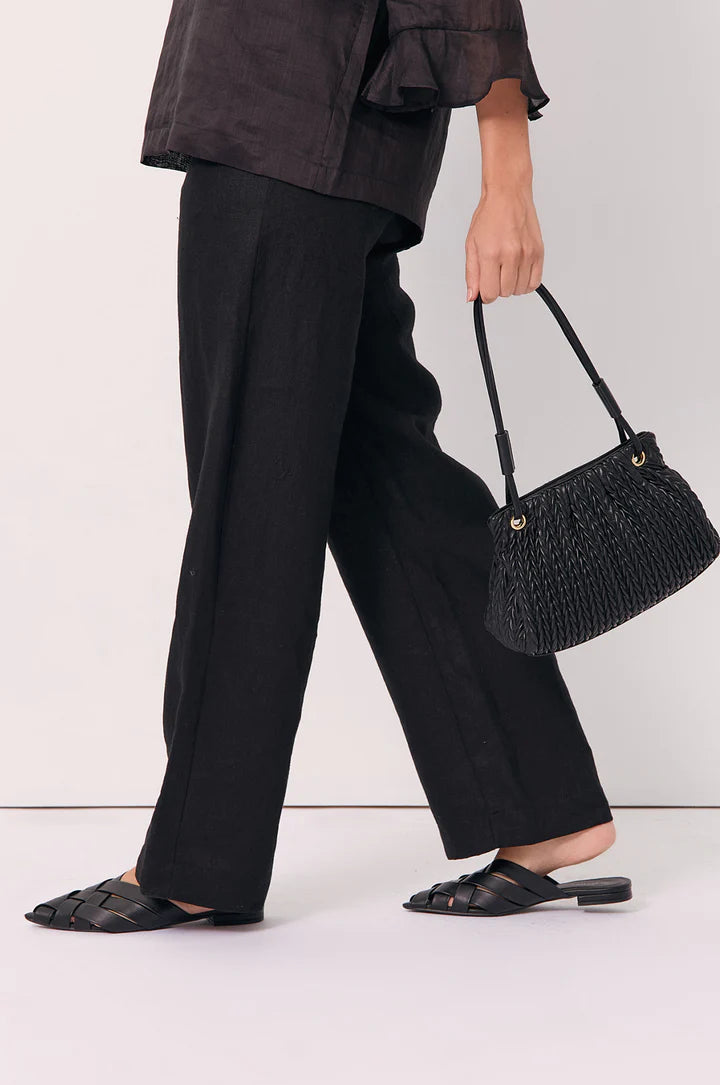 Woven Slouch Tote Bag By Adorne