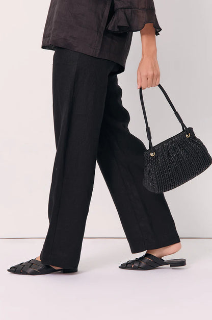Woven Slouch Tote Bag By Adorne