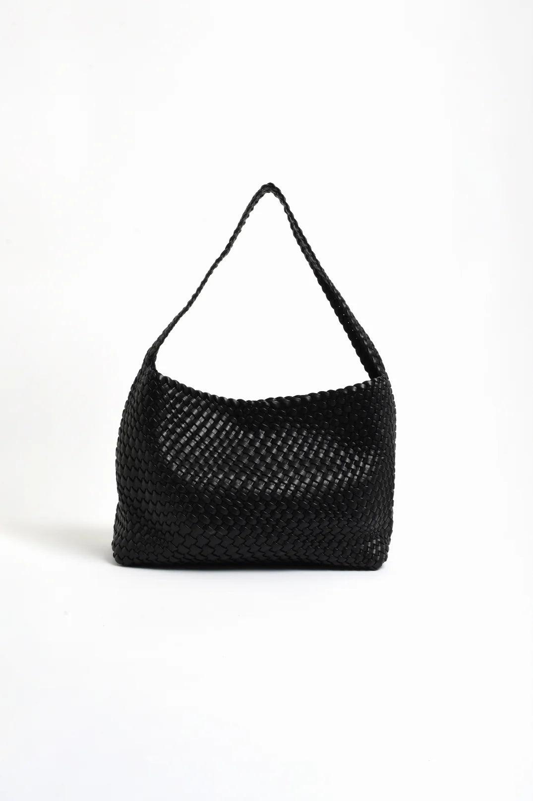 Woven Slouch Tote Bag By Adorne