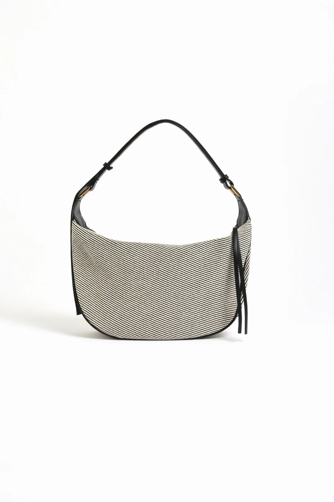 Canvas Weave Shoulder Bag By Adorne