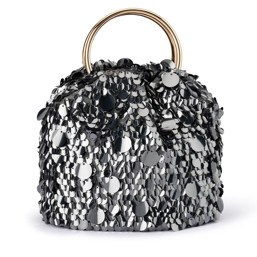 Vera Sequin Top Handle By Olga Berg