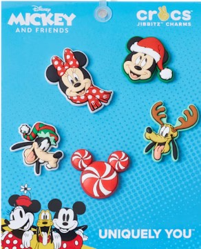 10014481 Mickey Xmas Jibbitz