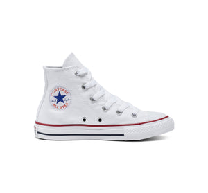 3J253 Chuck Taylor All Star Junior High Top White by Converse