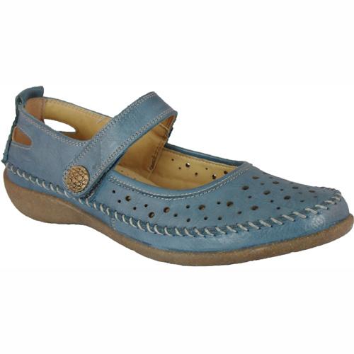 5738-11 MARY JANE VELCO STRAP L/C