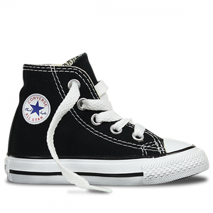 7J231 Chuck Taylor All Star Junior High Top Black by Converse