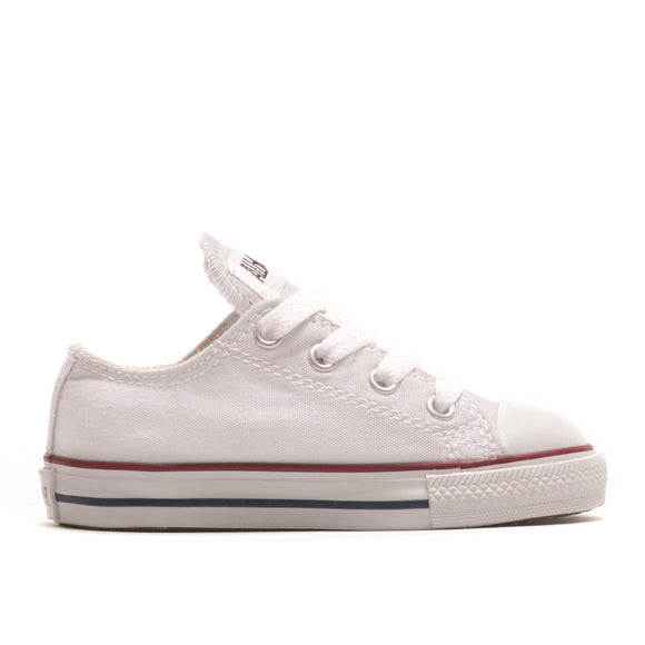 7J256 Chuck Taylor All Star Junior Low Top White by Converse