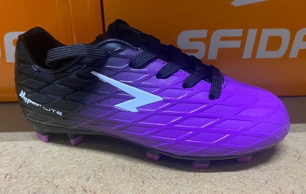 Kids purple football boots best sale