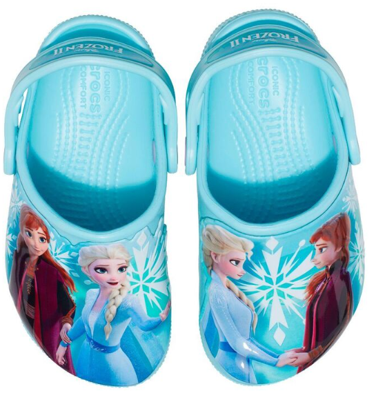 Elsa and anna crocs hotsell